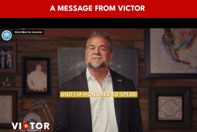 Victor Marx Outlines Priorities for Colorado Governor Race