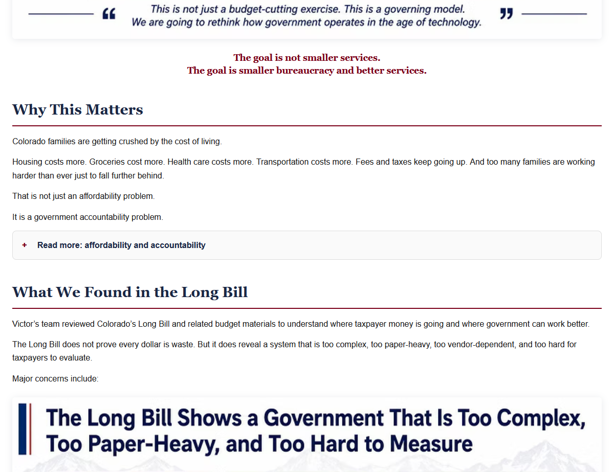 Colorado Works Better Plan | Victor for Governor slide 6